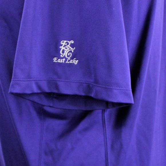 PURPLE DRI-FIT NIKE GOLF TOUR PERFORMANCE POLO SHIRT MENS XXL 2XL PGA - Picture 5 of 7